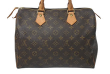 Load image into Gallery viewer, LOUIS VUITTON ルイヴィトン スピーディ30 ハンドバッグ M41526 モノグラムキャンバス ブラウン 美品 中古 4c073403