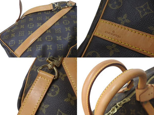 LOUIS VUITTON ルイヴィトン キーポルバンドリエール50 ボストンバッグ M41416 モノグラムキャンバス ブラウン 美品 中古 4c073407