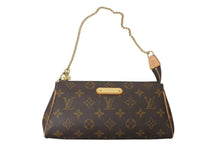 画像をギャラリービューアに読み込む, LOUIS VUITTON ルイヴィトン エヴァ ワンショルダーバッグ M95567 モノグラム ブラウン ゴールド金具 美品 中古 4c073408
