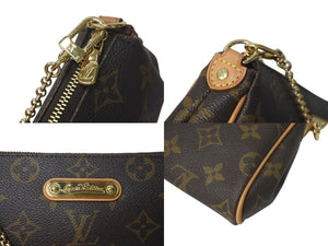 LOUIS VUITTON ルイヴィトン エヴァ ワンショルダーバッグ M95567 モノグラム ブラウン ゴールド金具 美品 中古 4c073408