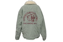 Load image into Gallery viewer, GUCCI グッチ Boa Denim Jacket ボアデニムジャケット サイズ 50 ユニセックス グリーン パッチ 美品 中古 4c073415