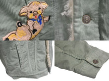 Load image into Gallery viewer, GUCCI グッチ Boa Denim Jacket ボアデニムジャケット サイズ 50 ユニセックス グリーン パッチ 美品 中古 4c073415
