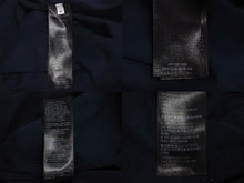 Load image into Gallery viewer, BALENCIAGA x adidas バレンシアガ × アディダス 半袖Ｔシャツ 731789 サイズ4 ロゴ刺繍 22FW ネイビー 美品 中古 4c073417