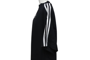 極美品 BALENCIAGA X ADIDAS バレンシアガ X アディダス Cotton T Shirt コットン T シャツ ブラック 739101 中古 4c073419