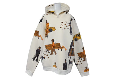 極美品 Louis Vuitton ルイヴィトン New Yorkers Bail Hoodie ニューヨーカーズバイルパーカー XL RM192RDDHHY69W 中古 4c073424