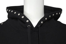 Load image into Gallery viewer, 極美品 SUPREME シュプリーム Studded Hooded Sweatshirt スタッズ フーデッド スウェットシャツ ブラック L 中古 4c073425