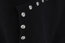 Load image into Gallery viewer, 極美品 SUPREME シュプリーム Studded Hooded Sweatshirt スタッズ フーデッド スウェットシャツ ブラック L 中古 4c073425