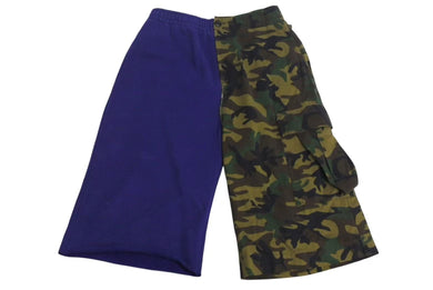 BALENCIAGA バレンシアガ 21SS TwoTone Cargo Shorts ツートン 切り替え カーゴハーフパンツ 659096 美品 中古 4c073427