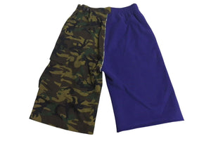 BALENCIAGA バレンシアガ 21SS TwoTone Cargo Shorts ツートン 切り替え カーゴハーフパンツ 659096 美品 中古 4c073427