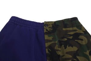 BALENCIAGA バレンシアガ 21SS TwoTone Cargo Shorts ツートン 切り替え カーゴハーフパンツ 659096 美品 中古 4c073427