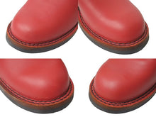 Load image into Gallery viewer, 極美品 CHROME HEARTS クロムハーツ エンジニアブーツ WESCOコラボ ガンスリンガー サイズS レッド 中古 4c073430