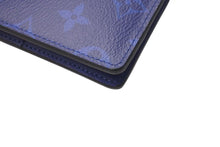 Load image into Gallery viewer, 新品同様 LOUIS VUITTON ルイヴィトン オーガナイザー ドゥ ポッシュ カードケース 名刺入れ タイガラマ M30301 イニシャル 中古 4c073432