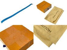 Load image into Gallery viewer, LOUIS VUITTON ルイヴィトン サンチュールLV ベルト リバーシブル サンプル M0264 モノグラムキャンバス ブルー 美品 中古 4c073433