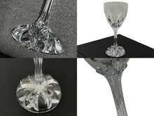 Load image into Gallery viewer, 極美品 CHROME HEARTS × BACCARAT クロムハーツ × バカラ ワイングラス ２個セット クロステール クリスタル コレクション 中古 4c073435