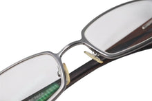 Load image into Gallery viewer, CHROME HEARTS クロムハーツ BLANK FRANK ブランク フランク 度入りメガネ シルバー925 チタン マホガニー ブラウン 美品 中古 4c073437