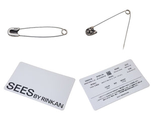 CHROME HEARTS クロムハーツ ラージ セーフティーピン 1PD シルバー 4.374g ペンダントトップ アクセサリー シルバー925 美品 中古 4c073438