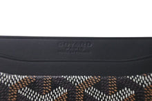 Load image into Gallery viewer, 新品未使用品 GOYARD ゴヤール サンシュルピス カードケース キャンバス レザー ブラック 中古 4c073440