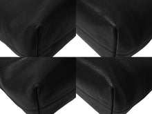 Load image into Gallery viewer, 極美品 CHROME HEARTS クロムハーツ FSトートバッグ セメタリークロスパッチ レザー シルバー925 ブラック 中古 4c073443