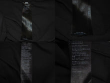 Load image into Gallery viewer, 極美品 BALENCIAGA バレンシアガ 22SS Unity 七分袖 半袖Ｔシャツ ブラック グレー コットン ロゴ オーバーサイズ 刺繍 699190 サイズ2 中古 4c073447