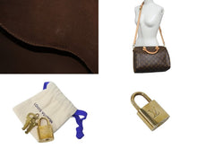 画像をギャラリービューアに読み込む, 極美品 LOUIS VUITTON ルイヴィトン ショルダーバッグ 2way M41112 スピーディバンドリエール30 モノグラム 中古 4c073464
