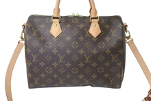 画像をギャラリービューアに読み込む, 極美品 LOUIS VUITTON ルイヴィトン ショルダーバッグ 2way M41112 スピーディバンドリエール30 モノグラム 中古 4c073464