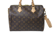 画像をギャラリービューアに読み込む, 極美品 LOUIS VUITTON ルイヴィトン ショルダーバッグ 2way M41112 スピーディバンドリエール30 モノグラム 中古 4c073464