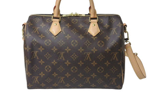 極美品 LOUIS VUITTON ルイヴィトン ショルダーバッグ 2way M41112 スピーディバンドリエール30 モノグラム 中古 4c073464