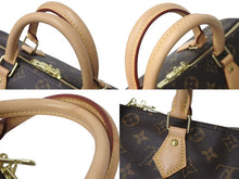 画像をギャラリービューアに読み込む, 極美品 LOUIS VUITTON ルイヴィトン ショルダーバッグ 2way M41112 スピーディバンドリエール30 モノグラム 中古 4c073464