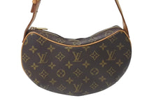 画像をギャラリービューアに読み込む, LOUIS VUITTON ルイヴィトン ハンドバッグ クロワッサンPM M51510 モノグラムキャンバス ブラウン 美品 中古 4c073466