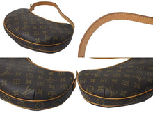 画像をギャラリービューアに読み込む, LOUIS VUITTON ルイヴィトン ハンドバッグ クロワッサンPM M51510 モノグラムキャンバス ブラウン 美品 中古 4c073466
