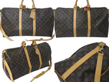 Load image into Gallery viewer, LOUIS VUITTON ルイヴィトン キーポルバンドリエール50 ボストンバッグ M41416 モノグラムキャンバス ブラウン 美品 中古 4c073469
