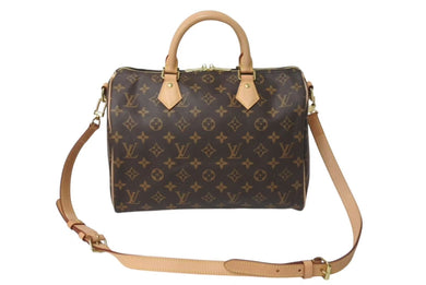 極美品 LOUIS VUITTON ルイヴィトン ショルダーバッグ 2way M41112 スピーディバンドリエール30 モノグラム 中古 4c073471