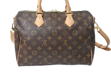 画像をギャラリービューアに読み込む, 極美品 LOUIS VUITTON ルイヴィトン ショルダーバッグ 2way M41112 スピーディバンドリエール30 モノグラム 中古 4c073471