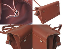 Load image into Gallery viewer, 極美品 THE ROW ザ ロウ SOFT MARGAUX 10 ソフトマルゴー10 ハンドバッグ W1190 L133 レザー ブラウン シルバー金具 中古 4c073474