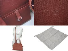 Load image into Gallery viewer, 極美品 THE ROW ザ ロウ SOFT MARGAUX 10 ソフトマルゴー10 ハンドバッグ W1190 L133 レザー ブラウン シルバー金具 中古 4c073474