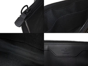 極美品 LOUIS VUITTON ルイヴィトン ショルダーバッグ トリヨン サックプラ クロス M21884 ブラック 中古 4c073477