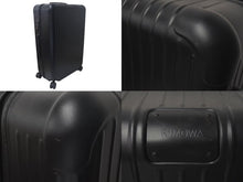 Load image into Gallery viewer, RIMOWA リモワ ソフトスーツケース キャリーケース GMBH RICHARD BYRD STR.13,50829 ブラック ポリカーボネート 美品 中古 4c073487