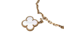 Load image into Gallery viewer, Van Cleef &amp; Arpels ヴァンクリーフ＆アーペル ラッキー アルハンブラ ブレスレット 4モチーフ VCARD79600 18K 重量約12.4g 美品 中古 4c073499