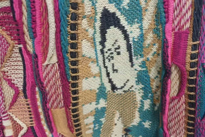 KAPITAL キャピタル 7G KNIT VIRGIN MARY GAUDY バージンマリア ガウディ フリーサイズ マルチカラー 美品 中古 4c073500