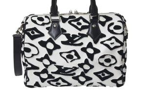 極美品 LOUIS VUITTON ルイヴィトン タフテッド モノグラム スピーディ バンドリエール25 2WAYハンドバッグ M45563 中古 4c073501
