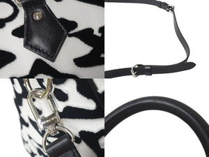 極美品 LOUIS VUITTON ルイヴィトン タフテッド モノグラム スピーディ バンドリエール25 2WAYハンドバッグ M45563 中古 4c073501