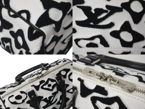 極美品 LOUIS VUITTON ルイヴィトン タフテッド モノグラム スピーディ バンドリエール25 2WAYハンドバッグ M45563 中古 4c073501