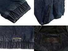 Load image into Gallery viewer, 新品未使用 CHROME HEARTS クロムハーツ ハーフジップ デニム アノラックパーカー インディゴ Lサイズ 中古 4c073517