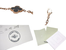 Load image into Gallery viewer, 新品同様 Van Cleef &amp; Arpels ヴァンクリーフ＆アーペル ヴィンテージ アルハンブラ ブレスレット 5モチーフ VCARP2R100 中古 4c073525