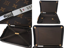 Load image into Gallery viewer, LOUIS VUITTON ルイヴィトン モノグラム ホライゾン55 スーツケース キャリー バッグ M23203 ブラウン 中古 4c073532