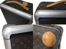 Load image into Gallery viewer, LOUIS VUITTON ルイヴィトン モノグラム ホライゾン55 スーツケース キャリー バッグ M23203 ブラウン 中古 4c073532