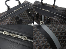 画像をギャラリービューアに読み込む, 極美品 GOYARD ゴヤール ボストンバッグ バックボーイング45 スヌーピーコラボ 高島屋限定 ブラック ロゴ 中古 4c073543