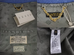 美品　KAPITAL キャピタル　ツィード天竺シェパードケープ　ボレロジャケット 2017 FALL & WINTER | KAPITAL CLOTHING | KAPITAL