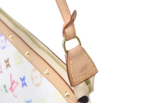 Load image into Gallery viewer, 極美品 LOUIS VUITTON ルイヴィトン モノグラム マルチカラー ポシェット アクセソワール アクセサリーポーチ M92649 村上隆 ホワイト 中古 4c073570
