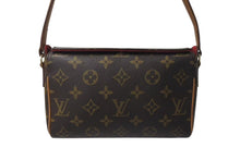 画像をギャラリービューアに読み込む, LOUIS VUITTON ルイヴィトン ハンドバッグ レシタル モノグラムキャンバス M51900 ゴールド金具 ブラウン 美品 中古 4c073575